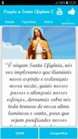 Oração a Santa Efigênia 2 Affiche