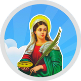 Oração à Santa Luzia biểu tượng