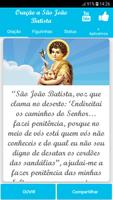Oração a São João Batista الملصق
