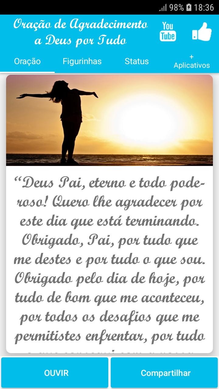 Download do APK de Oração de Agradecimento a Deus para Android Download do APK de Oração de Agradecimento a Deus para Android
