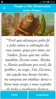 Orações de São Lazaro Ekran Görüntüsü 2