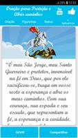 Oração Proteção Abrir caminhos Plakat