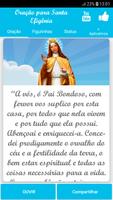 Prayer to Saint Ephigenia poster