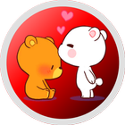 Figurinhas amor Perfeito أيقونة