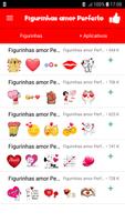 Figurinhas amor Perfeito الملصق