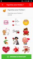 Figurinhas amor Perfeito تصوير الشاشة 1