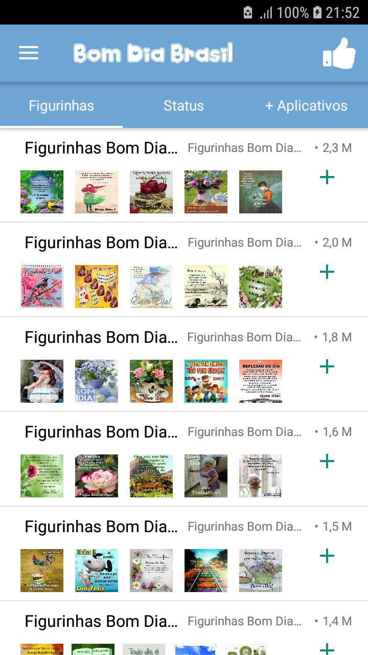 下载Figurinhas Bom Dia Brasil的安卓版本 下载Figurinhas Bom Dia Brasil的安卓版本
