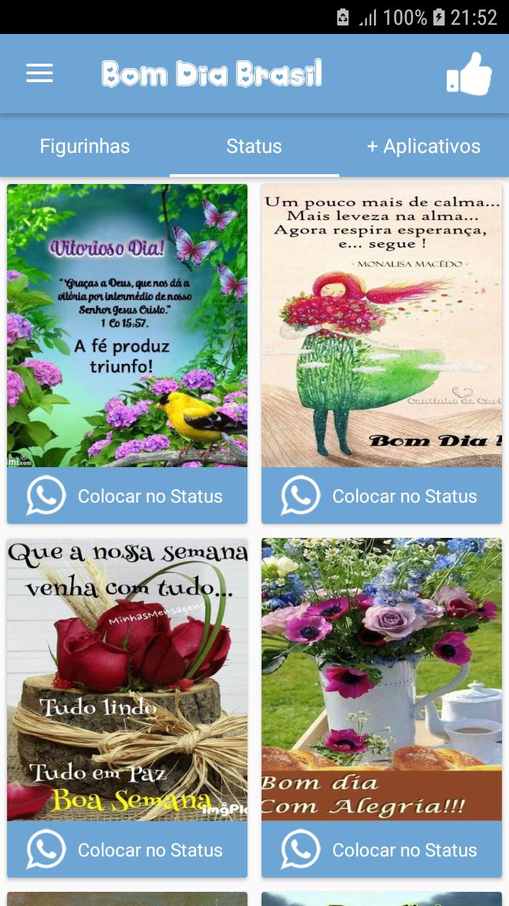 Download do APK de Figurinhas Bom Dia Brasil para Android Download do APK de Figurinhas Bom Dia Brasil para Android