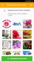 Figurinhas Boa Tarde e Gratidão - WAStickerApps screenshot 1