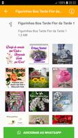 Figurinhas Boa Tarde Flor da Tarde - WAStickerApps screenshot 1