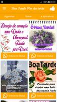 Figurinhas Boa Tarde Flor da Tarde - WAStickerApps screenshot 2