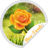 Figurinhas de Boa Tarde Flores simgesi