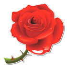 Figurinhas de flores ไอคอน