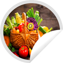 Figurinhas de Frutas e legumes APK