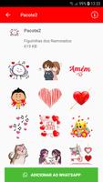 Figurinhas dos Namorados ảnh chụp màn hình 2