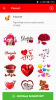 Figurinhas memes Apaixonados الملصق
