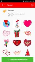 Figurinhas memes de Amor capture d'écran 1