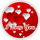 I Love You Sticker icône