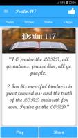 Psalm 117 Cartaz