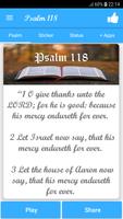 Psalm 118 Affiche