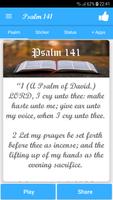 Psalm 141 Affiche