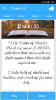 Psalm 35 Affiche