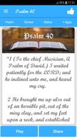 Psalm 40 Affiche