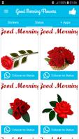 Good Morning Flowers Stickers capture d'écran 3