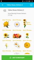 Good Morning Flowers Stickers screenshot 1