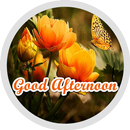 Good Afternoon Flowers Sticker APK