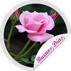 Stickers de Buenos dias Flores آئیکن