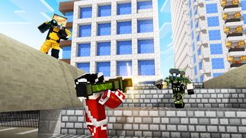 Blockwaffen: Online-Shooter 3D Plakat