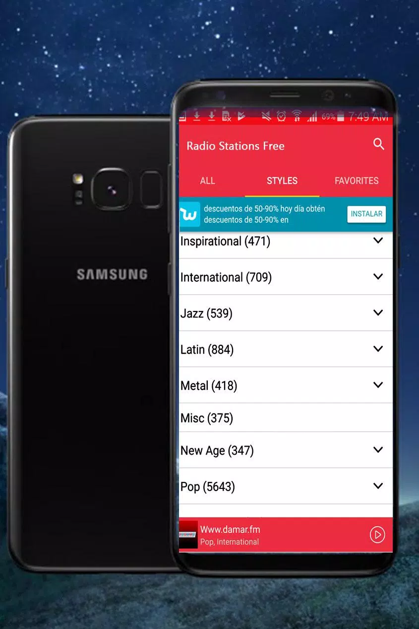 Radio pour Samsung S8 Plus APK pour Android Télécharger
