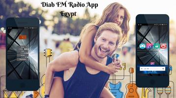 Diab FM Radio App Egypt Gratis En Línea Affiche