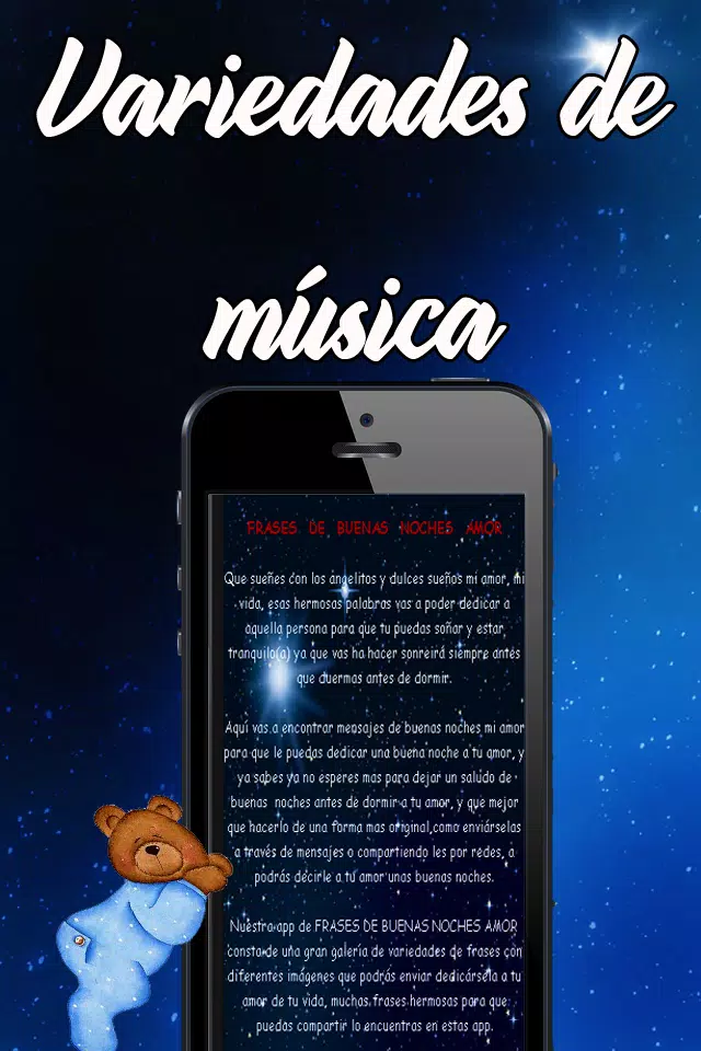 Tải xuống APK Frases Bonitas - Buenas Noches Mi Amor cho Android Tải xuống APK Frases Bonitas - Buenas Noches Mi Amor cho Android