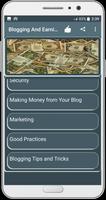 Creating Blog & Earning Money Guide syot layar 1