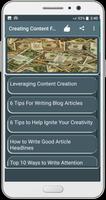 Creating Blog & Earning Money Guide スクリーンショット 3