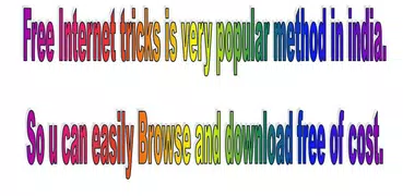 Free Net India Tricks