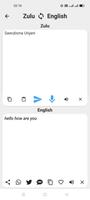 Zulu To English Translator imagem de tela 1