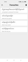 Burmese To English Translator syot layar 3