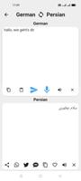 German To Persian Translator screenshot 1