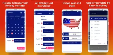 USA Holiday 2020 Calendar - Govt Public Holidays