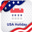 미국 휴일 2020 달력 - Govt 공휴일