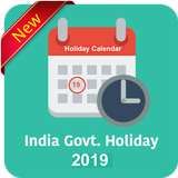 India Govt Holiday Calendar 2020 - Public Holidays icône