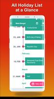 India Govt Holiday Calendar 2020 - Public Holidays imagem de tela 1