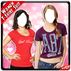 Women T Shirt Photo Suit أيقونة