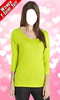 Women T Shirt Photo Suit تصوير الشاشة 3