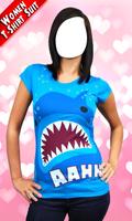 Women T Shirt Photo Suit ภาพหน้าจอ 2