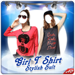 Girl T Shirt Stylish Suit