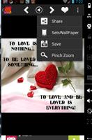 Love messages cards wallpapers screenshot 2